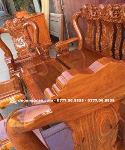 Bộ Ghế Quốc Voi Gỗ Lim Xanh 18 Bộ Ghế Quốc Voi Gỗ Lim Xanh