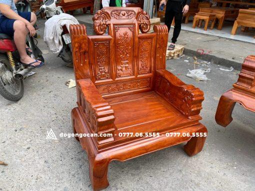 Bộ bàn ghế âu á chương voi tay đặc chân cong hàng phổ thông