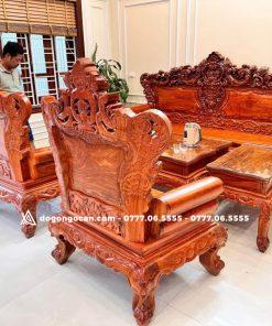 Bộ bàn ghế Hoàng Gia tân cổ điển tay liền khối chân 14 gỗ hương đá (Chú Minh, Vĩnh Phúc) 14 Bộ bàn ghế Hoàng Gia tân cổ điển tay liền khối chân 14 gỗ hương đá (Chú Minh, Vĩnh Phúc)