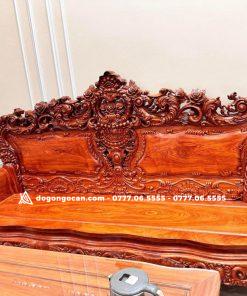 Bộ bàn ghế Hoàng Gia tân cổ điển tay liền khối chân 14 gỗ hương đá (Chú Minh, Vĩnh Phúc) 18 Bộ bàn ghế Hoàng Gia tân cổ điển tay liền khối chân 14 gỗ hương đá (Chú Minh, Vĩnh Phúc)