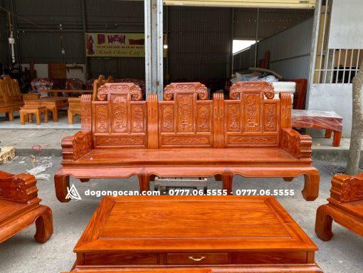 Bộ bàn ghế âu á chương voi tay đặc chân cong hàng phổ thông
