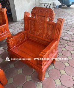 Bộ Bàn Ghế Phòng Khách Chương Voi Tay Đặc Chất Liệu Gỗ xoan ta