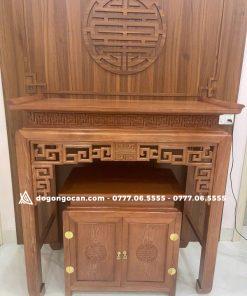 Bàn thờ chung cư hiện đại gỗ sồi 1m27 ( anh vinh – Long Biên ) 5 Bàn thờ chung cư hiện đại gỗ sồi 1m27 ( anh vinh – Long Biên )