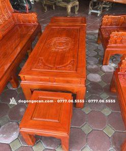Bộ Bàn Ghế Phòng Khách Chương Voi Tay Đặc Chất Liệu Gỗ xoan ta 9 Bộ Bàn Ghế Phòng Khách Chương Voi Tay Đặc Chất Liệu Gỗ xoan ta
