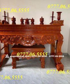 Sập Thờ Tứ Linh Chân 20 Gỗ Sồi Nga ( Chị Thảo - Hà Nam ) 4 Sập Thờ Tứ Linh Chân 20 Gỗ Sồi Nga ( Chị Thảo – Hà Nam )