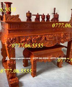 Sập Thờ Tứ Linh Chân 20 Gỗ Sồi Nga ( Chị Thảo - Hà Nam ) 5 Sập Thờ Tứ Linh Chân 20 Gỗ Sồi Nga ( Chị Thảo – Hà Nam )