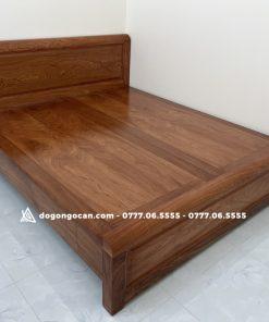 Giường Ngủ Gỗ Hương Đá 1m8 Phản Liền Hàng Dày ( Ván gỗ Venner )