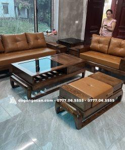 Bộ bàn ghế sofa zito gỗ sồi nga kèm đệm mút cao cấp 7 Bộ bàn ghế sofa zito gỗ sồi nga kèm đệm mút cao cấp