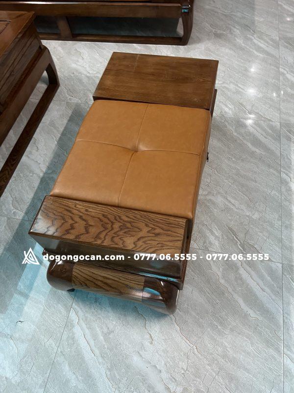 Bộ bàn ghế sofa zito gỗ sồi nga kèm đệm mút cao cấp 3 Bộ bàn ghế sofa zito gỗ sồi nga kèm đệm mút cao cấp