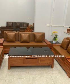 Bộ bàn ghế Sofa Chân Pháo Gỗ Hương Đá mẫu cánh tiên 7 Bộ bàn ghế Sofa Chân Pháo Gỗ Hương Đá mẫu cánh tiên