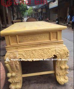 Sập thờ mai điểu gỗ mít