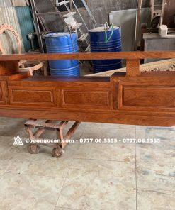 Kệ Tivi Sofa Trơn Gỗ Hương Đá chọn Vân Đẹp