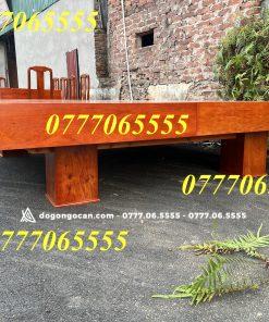 Chiếu ngựa gỗ hương đá đóng hộp chân vuông 13 Chiếu ngựa gỗ hương đá đóng hộp chân vuông