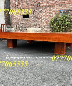 Chiếu ngựa gỗ hương đá đóng hộp chân vuông 12 Chiếu ngựa gỗ hương đá đóng hộp chân vuông