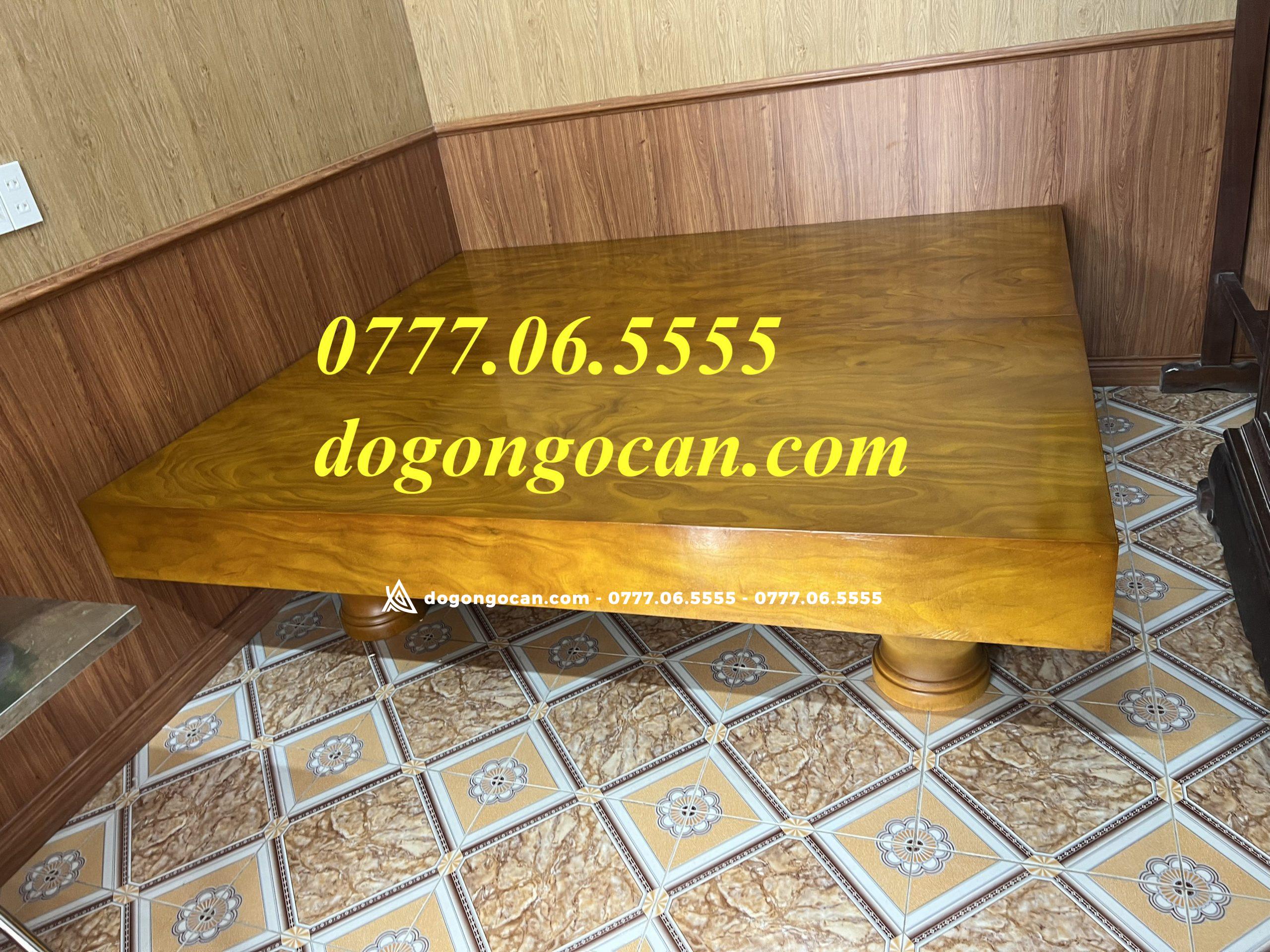 Chiếu ngựa 1m6 * 2m gỗ cẩm vàng nam phi đóng hộp 1 Import placeholder for 6610