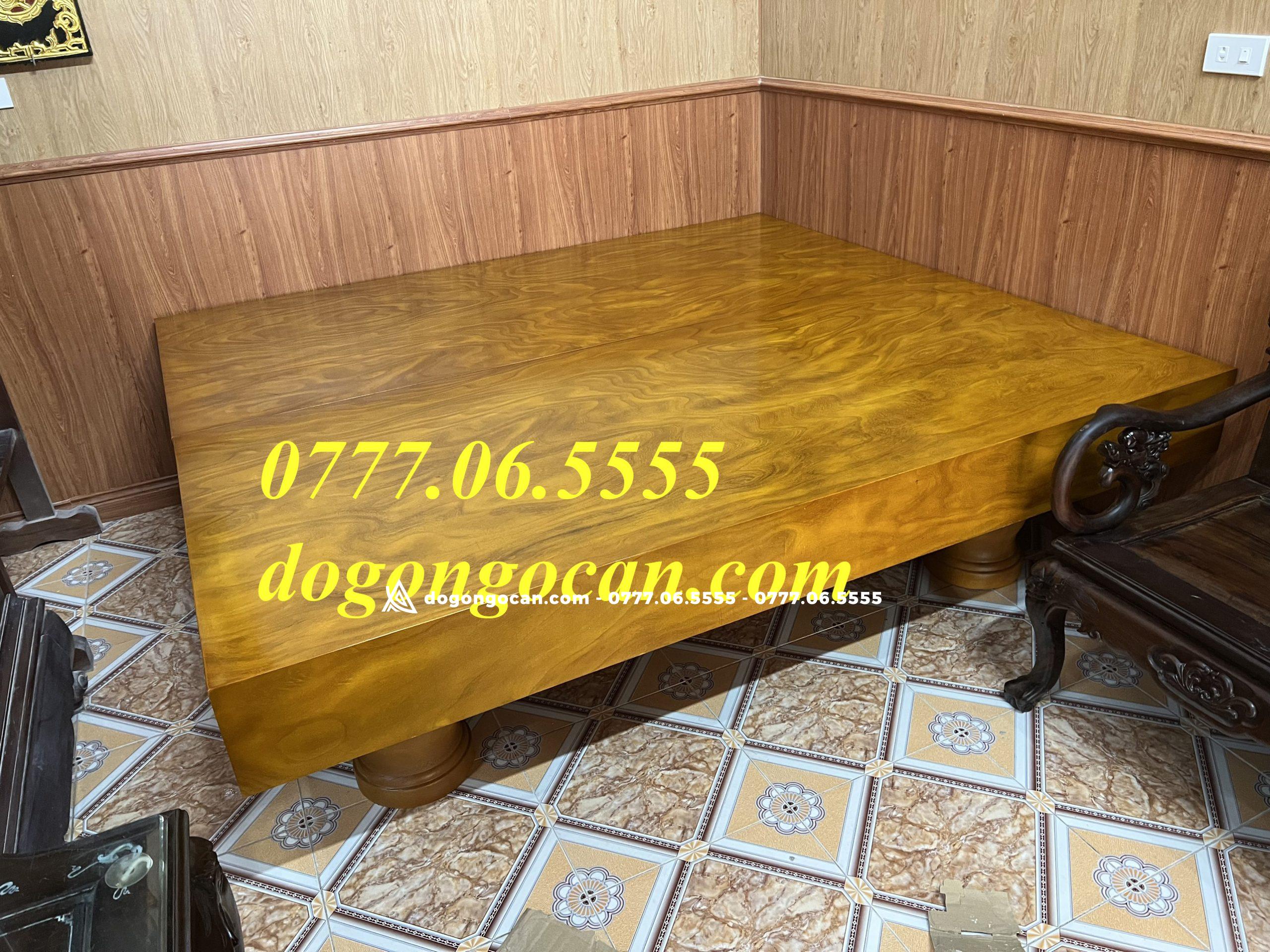 Chiếu ngựa 1m6 * 2m gỗ cẩm vàng nam phi đóng hộp 4 Chiếu ngựa 1m6 * 2m gỗ cẩm vàng nam phi đóng hộp