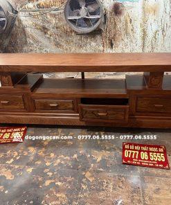 Kệ tivi sofa trơn logo quả táo gỗ hương đá dễ lau chùi 10 Kệ tivi sofa trơn logo quả táo gỗ hương đá dễ lau chùi