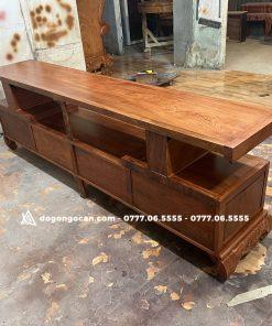 Kệ tivi sofa trơn logo quả táo gỗ hương đá dễ lau chùi 11 Kệ tivi sofa trơn logo quả táo gỗ hương đá dễ lau chùi