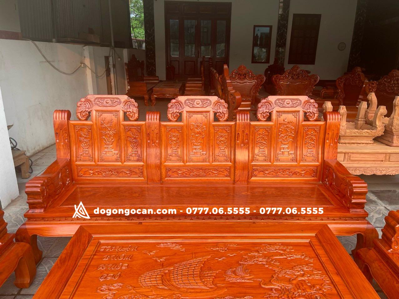 Bộ Âu Á Chương Voi Tay Đặc Gỗ Hương Đá Chân 12 Vén Cong 2 Bộ Âu Á Chương Voi Tay Đặc Gỗ Hương Đá Chân 12 Vén Cong