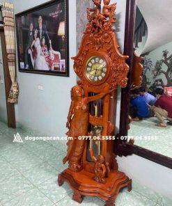 Đồng Hồ Cây Cô Tiên gỗ hương đá 7 Đồng Hồ Cây Cô Tiên gỗ hương đá