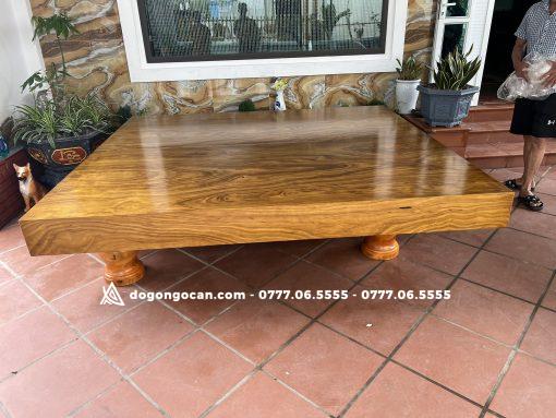 Bộ chiếu ngựa gỗ hương xám nam phi đóng hộp cao cấp loại 1