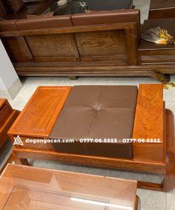 Bộ bàn ghế Sofa Đùi Gà 5 Món Gỗ Hương Đá Nam Phi