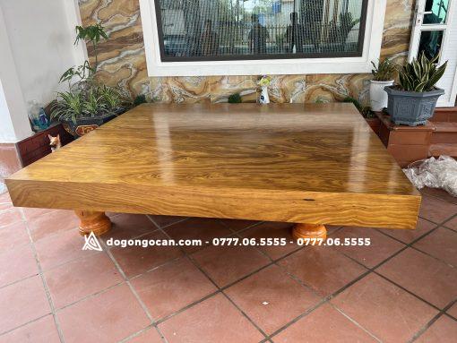 Bộ chiếu ngựa gỗ hương xám nam phi đóng hộp cao cấp loại 1