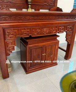 Bàn Thờ Cặp Gỗ Hương Đá 1m75 Có Tủ Dưới 8 Bàn Thờ Cặp Gỗ Hương Đá 1m75 Có Tủ Dưới