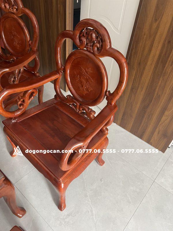 Bộ bàn Ghế Phòng Khách guột gỗ nhãn mẫu đào hàng đẹp 5 Bộ bàn Ghế Phòng Khách guột gỗ nhãn mẫu đào hàng đẹp