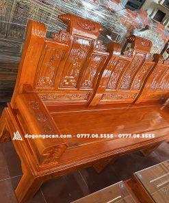 Bộ bàn ghế phòng khách gỗ xoan ta âu á hộp chương cuốn thư 16 Bộ bàn ghế phòng khách gỗ xoan ta âu á hộp chương cuốn thư