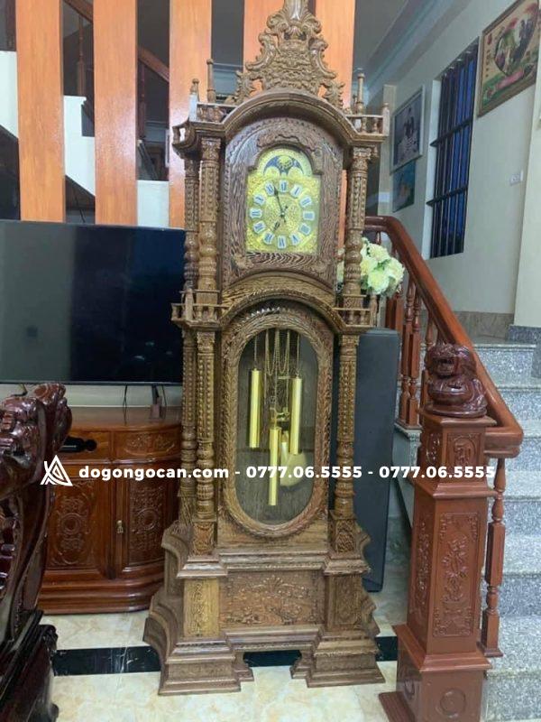 Đồng Hồ Tứ Trụ Gỗ Mun Đuôi Công Nam Phi 4 Đồng Hồ Tứ Trụ Gỗ Mun Đuôi Công Nam Phi