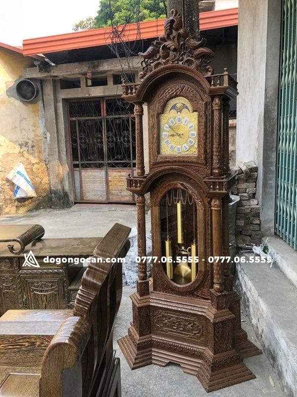 Đồng Hồ Tứ Trụ Gỗ Mun Đuôi Công Nam Phi 1 Import placeholder for 3300