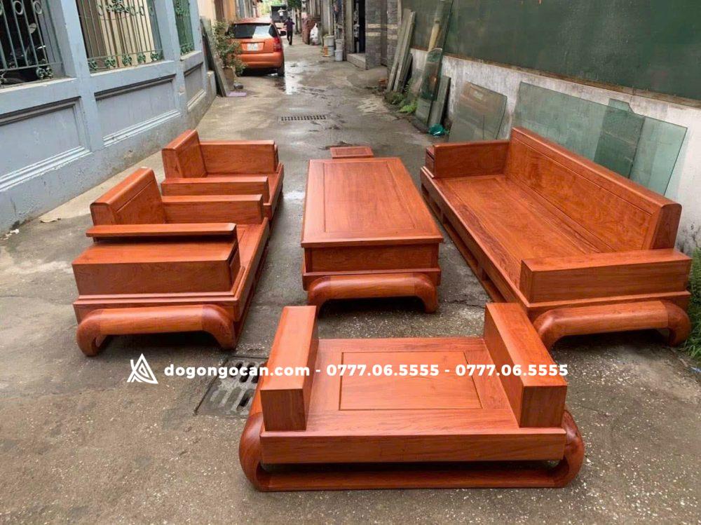 Bộ Sofa Zito Đùi Gà mẫu Đối hàng vip gỗ hương đá siêu nét 4 Bộ Sofa Zito Đùi Gà mẫu Đối hàng vip gỗ hương đá siêu nét