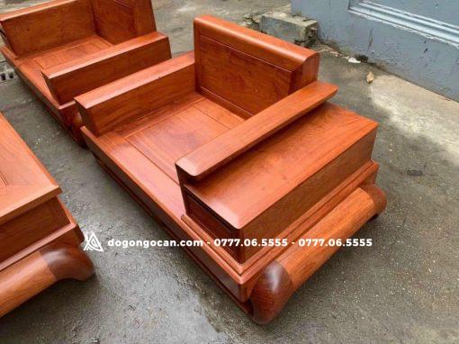 Bộ Sofa Zito Đùi Gà mẫu Đối hàng vip gỗ hương đá siêu nét