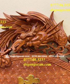 Bộ Cuốn Thư Câu Đối Gỗ Hương Đá Nam Phi 1m97 ( dát vàng đài loan )