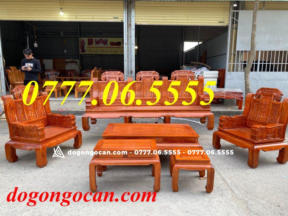 Bộ bàn ghế âu á chương voi tay đặc chân cong hàng phổ thông 1 Import placeholder for 6566