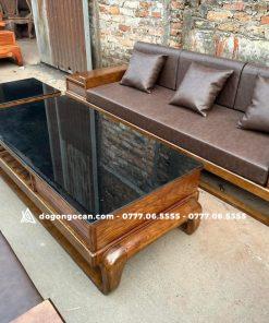 Bộ bàn ghế phòng khách sofa đùi gà mẫu đối gỗ sồi nga 11 Bộ bàn ghế phòng khách sofa đùi gà mẫu đối gỗ sồi nga
