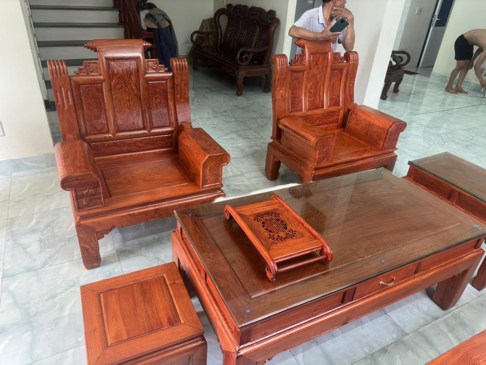 bo ban ghe au a chuong cuon thu vach tron go huong da nam phi 9JQo