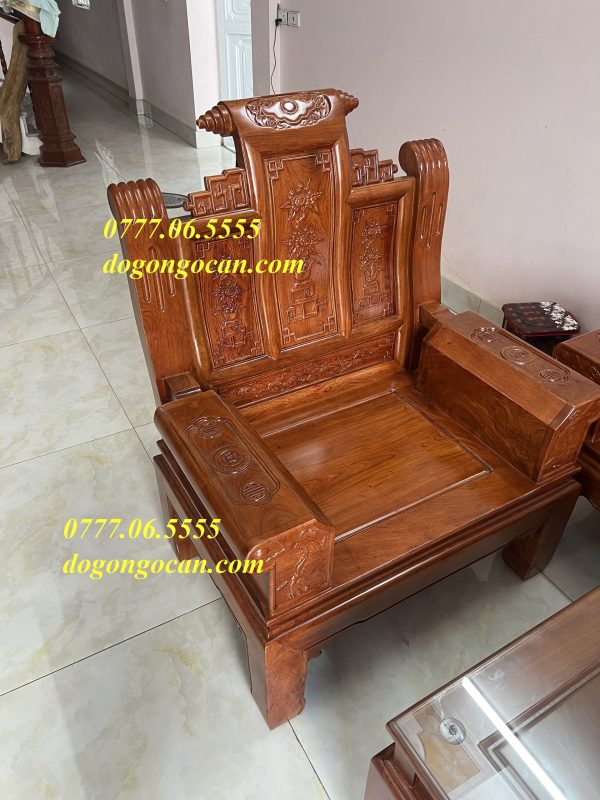 Bộ Bàn Ghế Âu Á Hương Đá Chương Thư Cuốn Chọn Vân 27 bo ban ghe au a huong da chuong thu cuon chon van VSbL