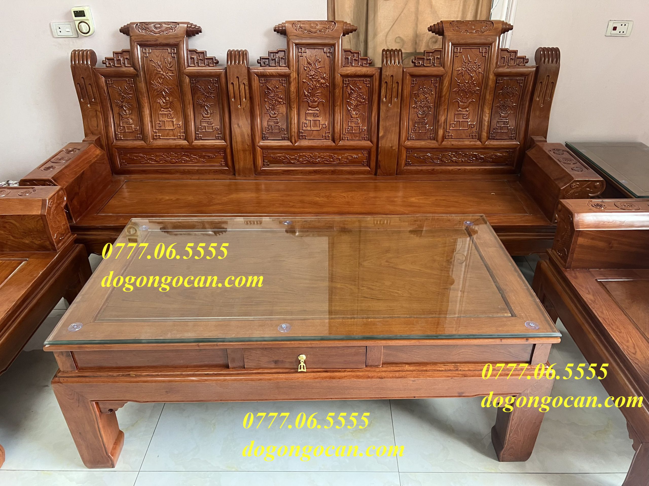 Bộ Bàn Ghế Âu Á Hương Đá Chương Thư Cuốn Chọn Vân 28 bo ban ghe au a huong da chuong thu cuon chon van zpBd scaled