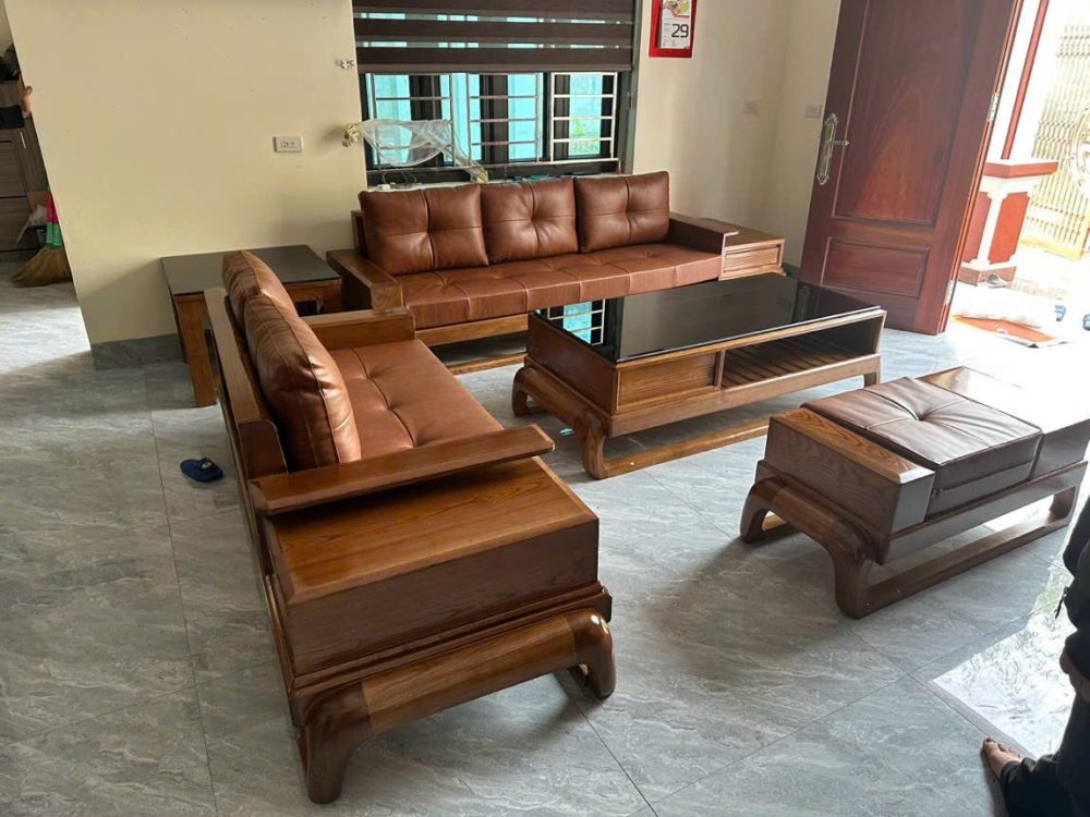 bo ban ghe phong khach sofa zito dui ga go soi nga 8tbY