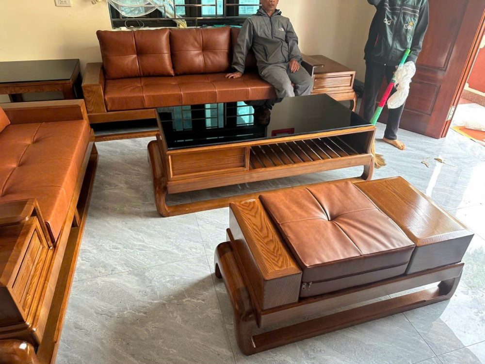 bo ban ghe phong khach sofa zito dui ga go soi nga cAaM