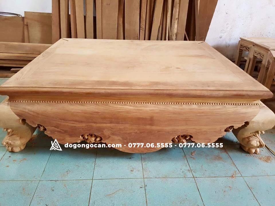 Sập nằm gỗ gõ đỏ nam phi hàng vip 1m6 * 2m 8 Sập nằm gỗ gõ đỏ nam phi hàng vip 1m6 * 2m