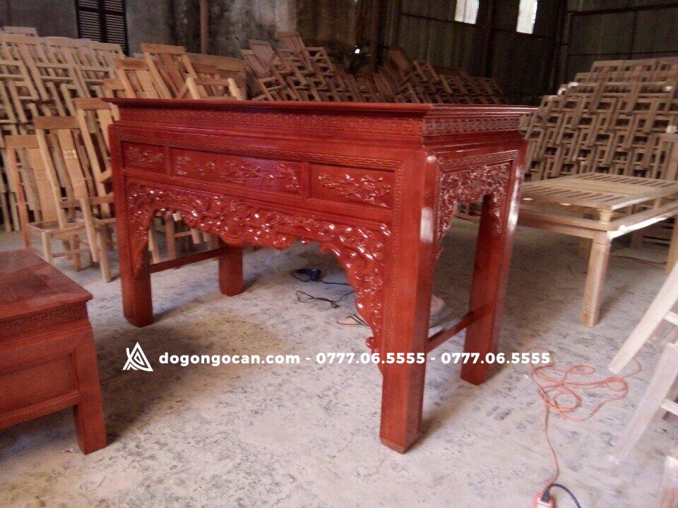 Án gian thờ gỗ sồi nga 2 Án gian thờ gỗ sồi nga