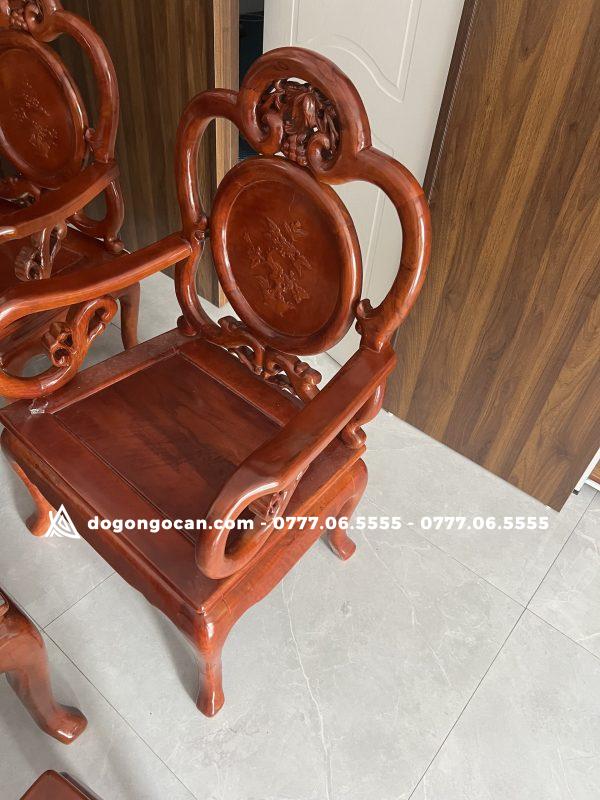 Bộ bàn Ghế Phòng Khách guột gỗ nhãn mẫu đào hàng đẹp 2 Bộ bàn Ghế Phòng Khách guột gỗ nhãn mẫu đào hàng đẹp