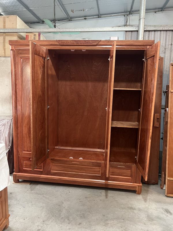 tu quan ao 4 canh go huong da veneer Zsrf