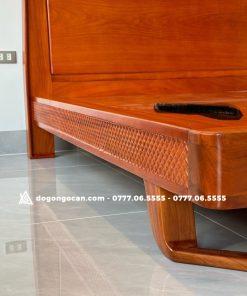 Mẫu Giường Zito Chân Vát 1m8 x 2m Gỗ Hương Đá Nam Phi 9 20 1