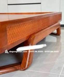 Mẫu Giường Zito Chân Vát 1m8 x 2m Gỗ Hương Đá Nam Phi 8 20 2