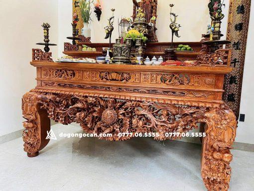 Sập Thờ Thập Điểu Quần Mai ( Vua Sập Chân 26 )