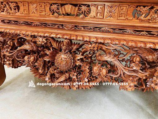 Sập Thờ Thập Điểu Quần Mai ( Vua Sập Chân 26 ) - Hình ảnh 2